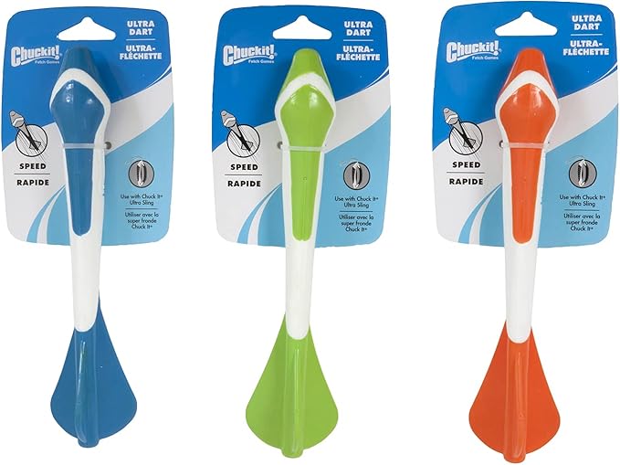 ChuckIt! Ultra Dart Dog Toy for Ultra Sling Launcher, Speed