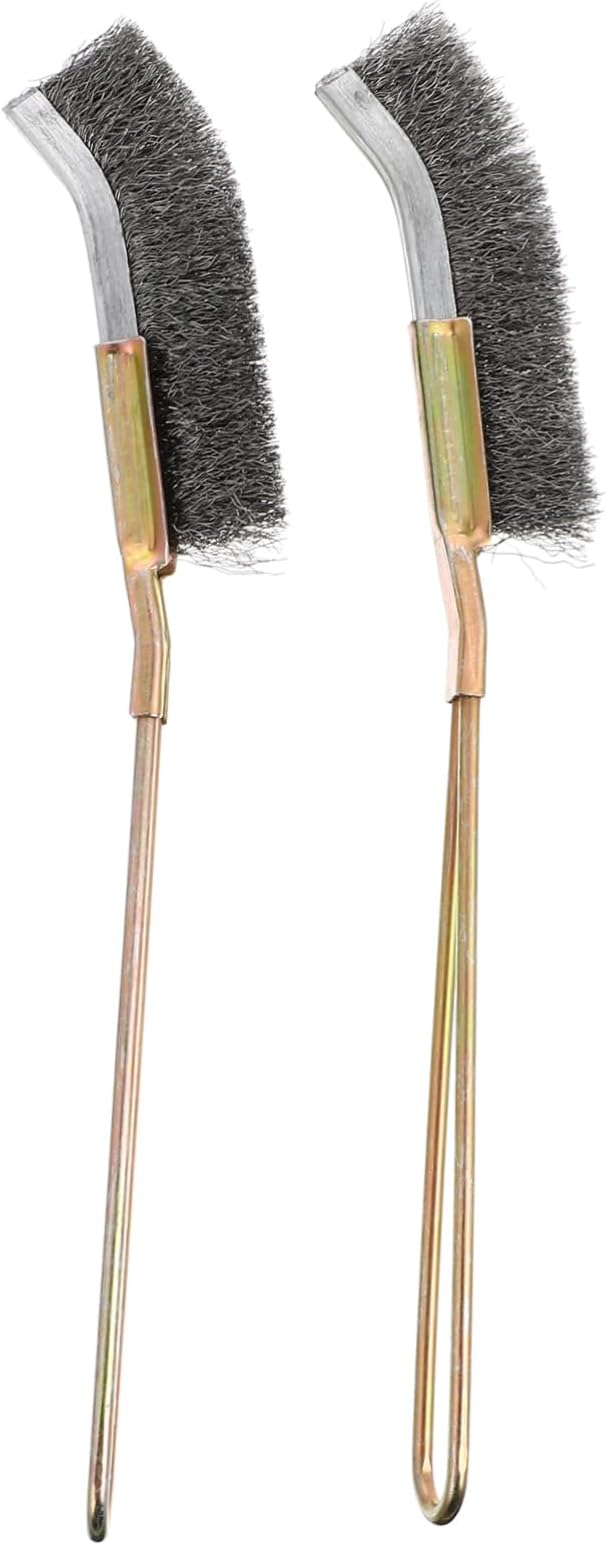 2pcs Wire Brush Cleaner for Bird Cages Lightweight Brush for Daily Cleaning Convenient Hanging Design for Easy Storage Essential Tool for Parrot and Pet Bird Owners