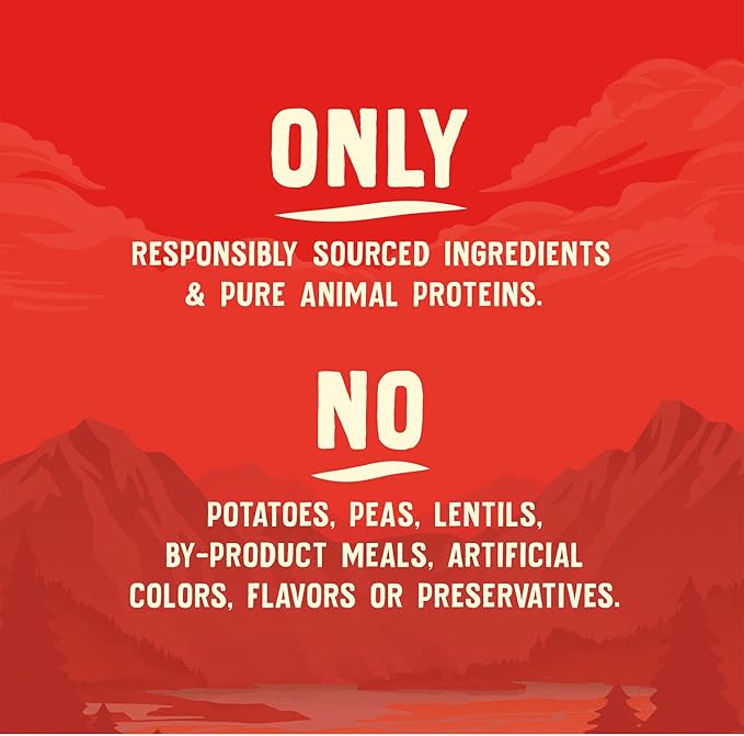 Stella & Chewy's Wild Red Dry Dog Food Raw Blend High Protein Wholesome Grains Prairie Recipe, 3.5 lb. Bag (Pack of 2)