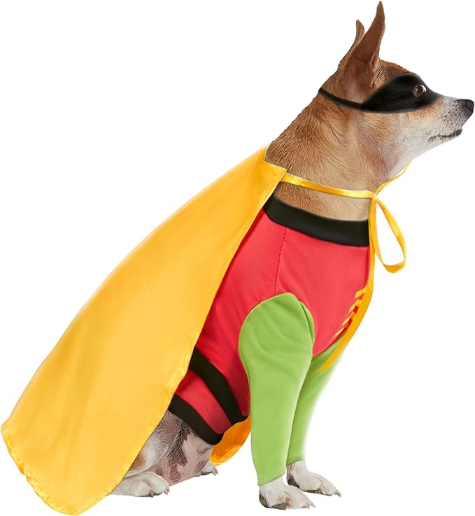 Rubies DC Teen Titans: Robin Pet Costume for Dogs or Cats, Medium