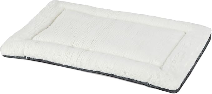 MidWest Homes for Pets Reversible Pet Bed; Machine Washable; Great for Large Dog Breeds; Spotted Gray; 42"; 40242-FVGYS
