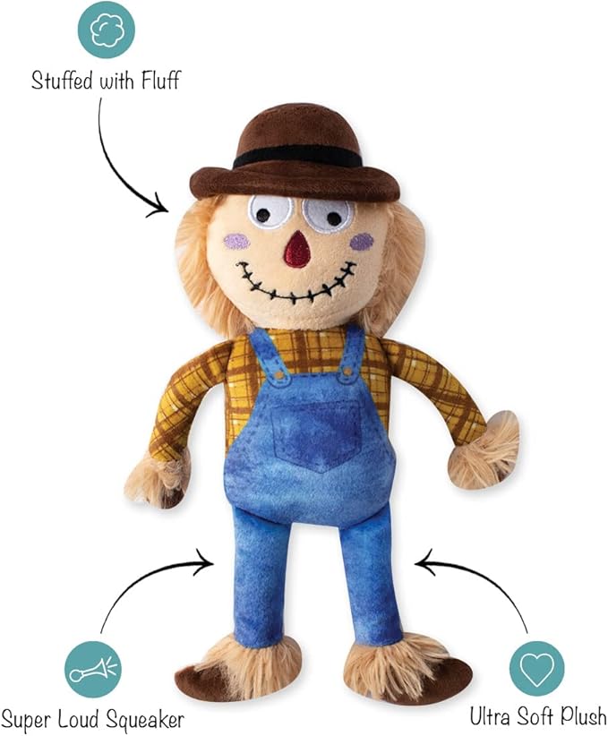 Fringe Studio Plush Dog Toy, On My Last Straw, Pet Shop Collection (289796)