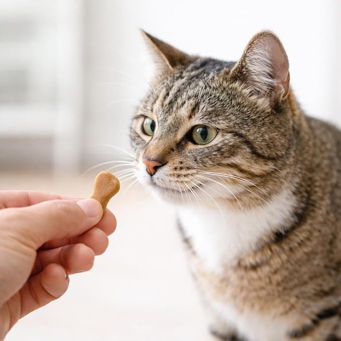 Savory & Tasty Soft Cat Treats Turkey - Grain Free, Low Calorie Chewy Nibbles, Made in USA, Real Turkey #1 Ingredient, Under 3 Calories Per Treat, Natural Training Snack for Indoor Cats | (3oz)