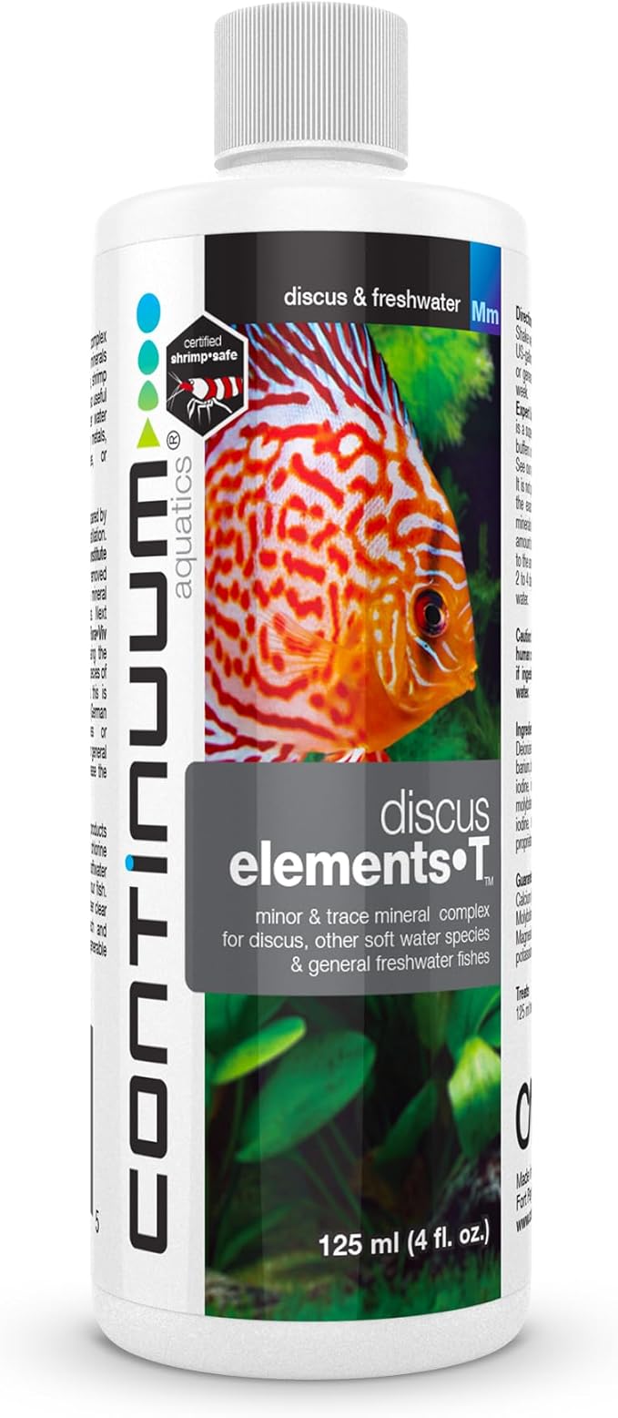 Continuum Aquatics Marine Elements T - Minor, Trace & Rare Earth Mineral Complex for All Marine & Reef Aquariums