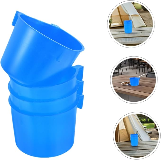 Happyyami 8pcs Hanging Food and Water Bowl Bird Cage Feeding Cups Easy to Install for Small Animals and Poultry