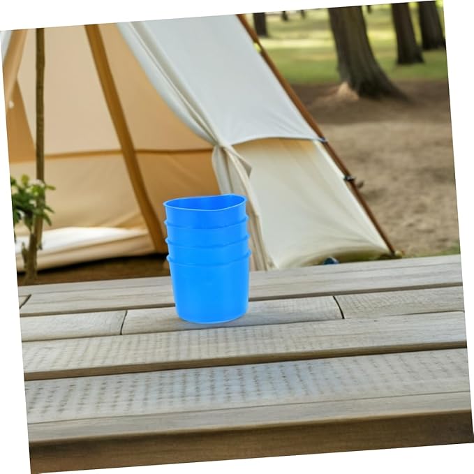 8pcs Hanging Bird Cage Cups Durable Pet Food and Water Bowls for Small Animals Easy to Install and Remove for Rabbits Birds and More Blue