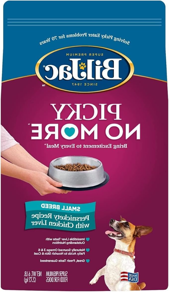 Bil-Jac Picky No More Small Breed Chicken Liver Dry Dog Food | 6 lb
