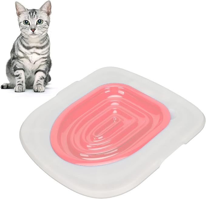 Cat Toilet Training Kit, Professional Universal Hygienic Pet Supply with Tray for Puppy Small Pet