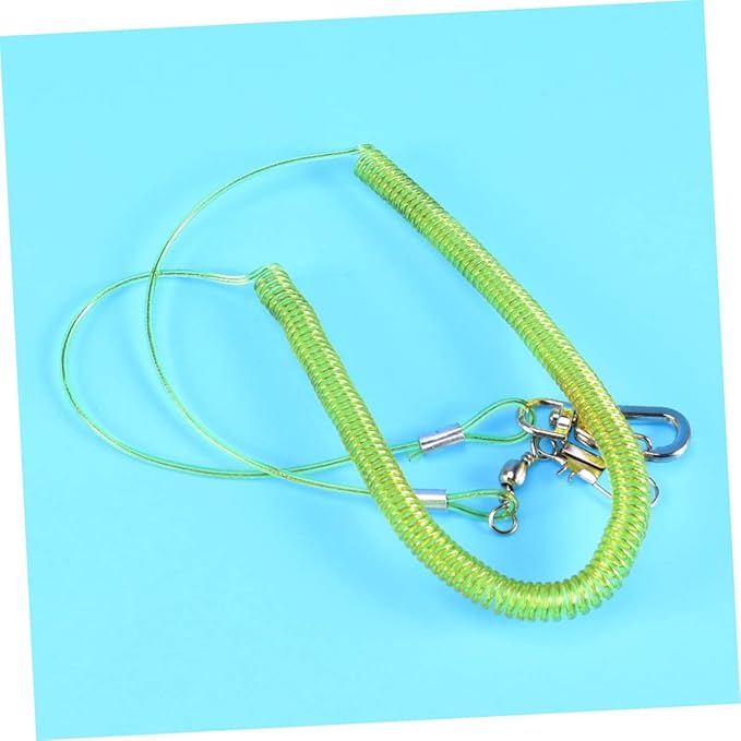 ORFOFE Adjustable Parrot Leash Training Rope with Elastic String for Outdoor Activities Chew Resistant Harness for Birds Suitable for Parrots and Cockatiels Random Color