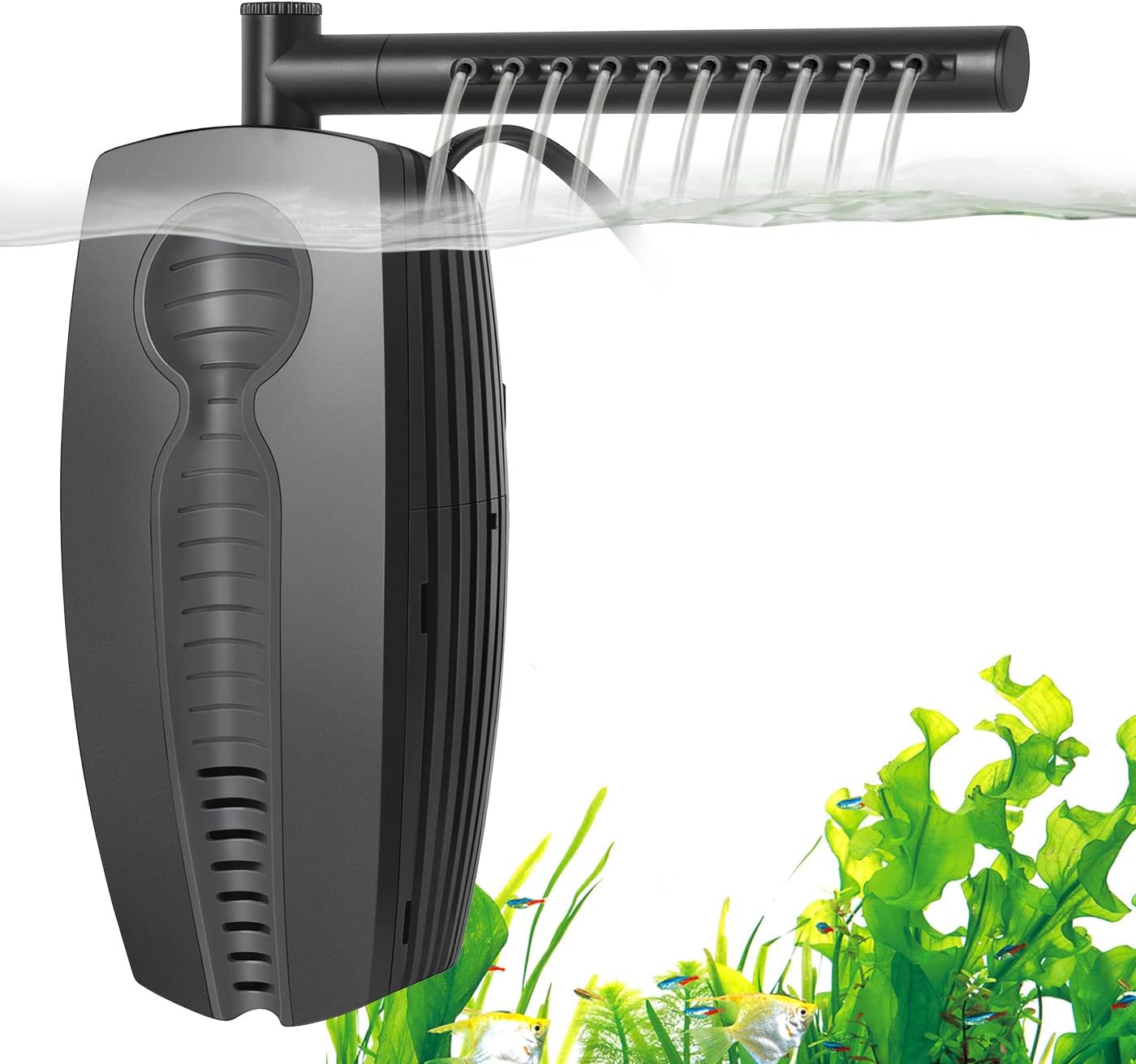 FEDOUR Aquarium Filter, 165GPH Internal Fish Tank Filter (8W)