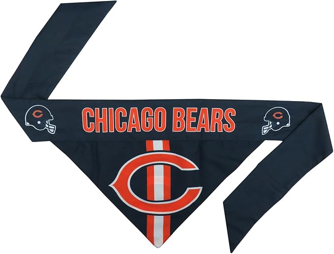 Littlearth NFL Reversible Pet Bandana - Officially Licensed Teams, Sizes XS to XL