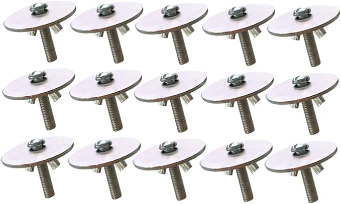 GANAZONO 15sets Screws and Washers for Pet Cage Accessories Lightweight and Fixing Tools for Hamsters Parrots and Animals Easy to Install Gaskets for Secure Cage Setup