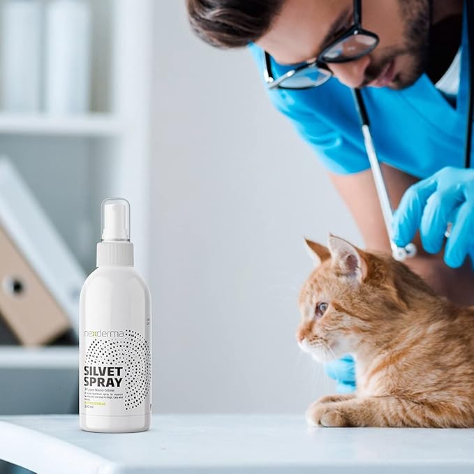 NEXDERMA Pet Wound and Hot Spot Spray, Soothing Relief and Protection for Itchy or Irritated Skin, Rashes and Sores | Safe for Dogs, Cats and Horse - 100ml, Pack of 1