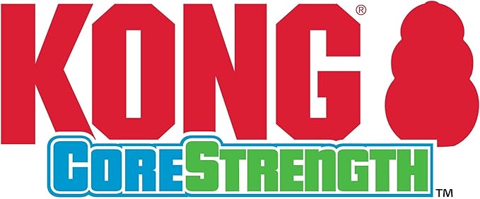 KONG CoreStrength Ball - Dog Dental Chew Toy - Durable, Multi-Layered Dog Toy for Enrichment Play & Dental Care - with Textured Body for Teeth Cleaning - for Large Dogs