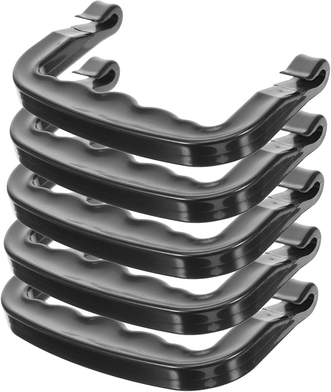 VANZACK 10pcs Portable Bird Cage Handle Ergonomic Plastic Lift Handle for Hamster and Pet Cages for Outdoor Travel and Easy Carrying