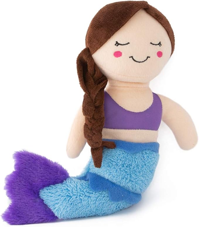 ZippyPaws Storybook Snugglerz - Maddy The Mermaid Dog Toy