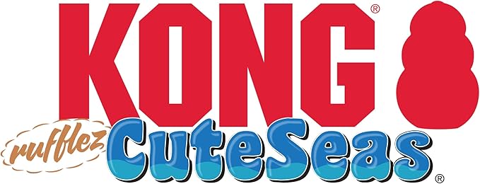 KONG Cuteseas Rufflez Soft Ridged Plush Dog Toy (Lobster)
