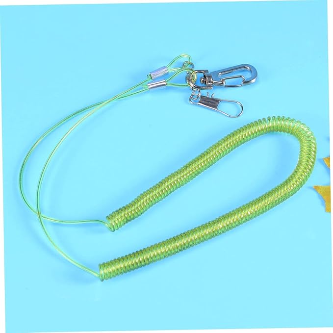 ORFOFE 3m Elastic Parrot Leash Training Rope Bird Harness for Outdoor Activities Bird Cage Accessory Strong Wire for Parrot Conure Random Color