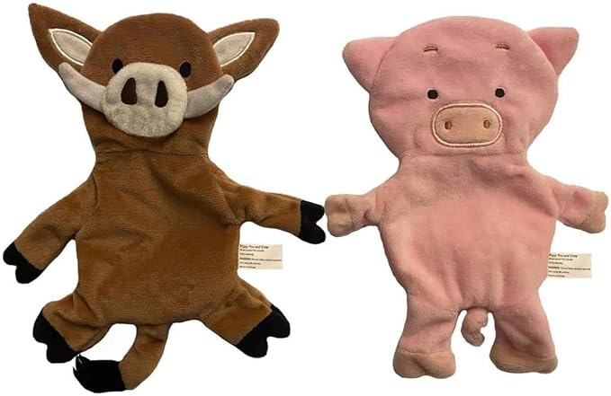 Piggy Poo and Crew Pig Box - Pet Box - Bundle of Toys Gift Box for Dogs, Pigs, Rabbits, & Small Pets