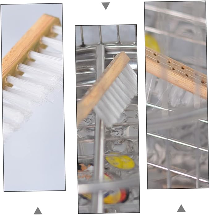 Garneck 1pc Long Handle Birdcage Brush Nest Cleaning Scraper Bird Droppings Brush Cage Cleaning Supplies