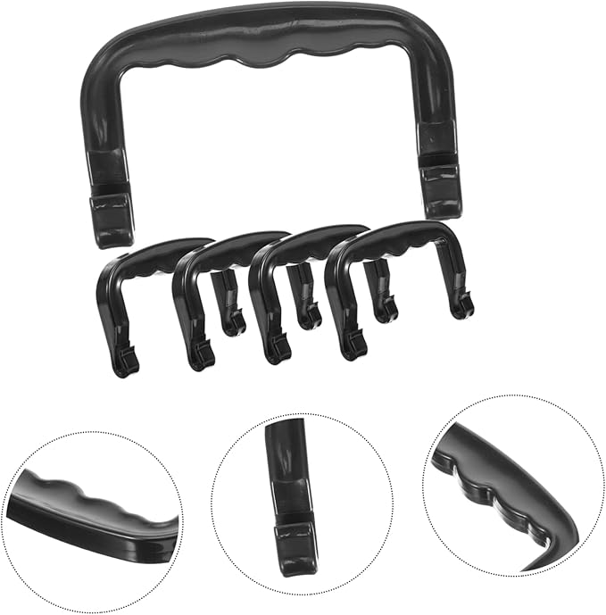 Milisten 5pcs Portable Birdcage Handles Plastic Carrying Grippers for Pet Carrier and Hamster Cage Accessories Easy to Install and Comfortable Grip for Animals
