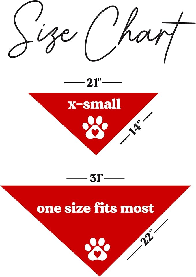 Little Firecracker Dog Bandana | 100% Adjustable Cotton Triangle | Made in USA | July Fourth (4th) Accessory | Patriotic | Party | Parade | Event | Costume | Red, X-Small (755)
