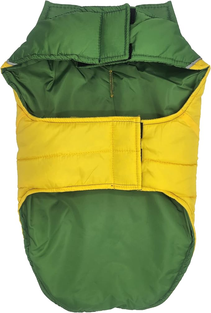 Pets First John Deere Puffer Vest for Dogs & Cats, Size: Large*. Cozy, Waterproof, Windproof, Warm Dog Coat Apparel for Cold Weather, for Small, Medium, Large, and Extra Large Dogs or Cats
