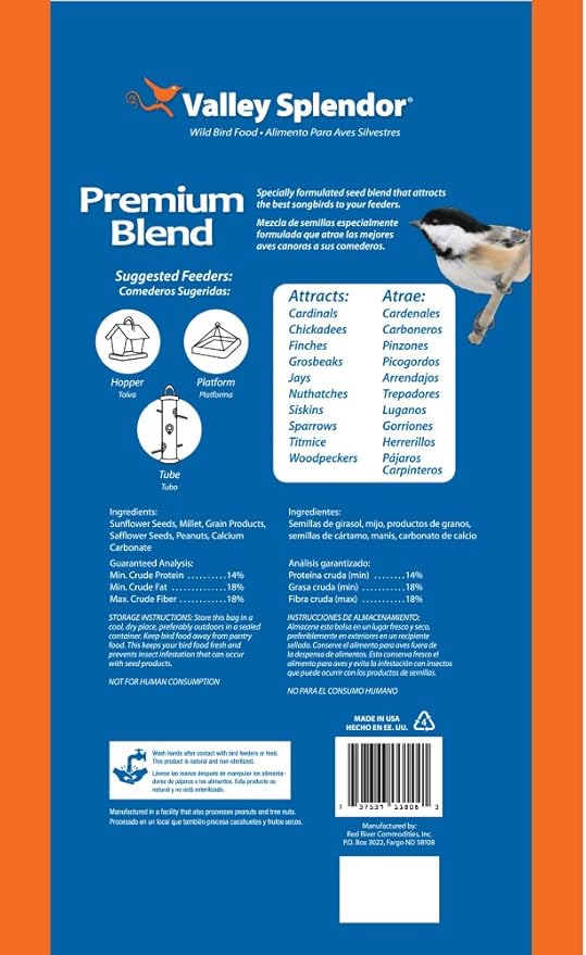 Premium Blend Bird Seed, 8 lbs
