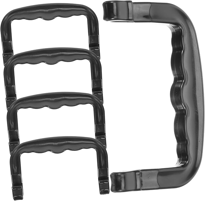 HANABASS 5pcs Portable Plastic Bird Cage Handle Ergonomic Pet Crate Lifting Handle for Outdoor Use Lightweight Design for Easy Carrying Suitable for Pets
