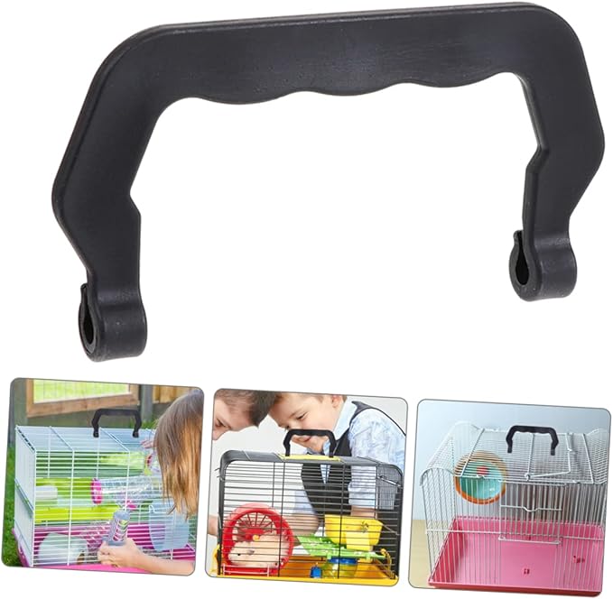 VANZACK 20pcs Detachable Pet Cage Handles Portable Plastic Carry Handles for Bird Cages Easy Installation Comfortable Grip for Outdoor
