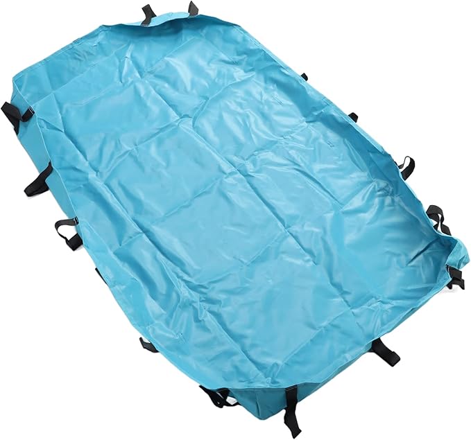 Oxford Cloth Hamster Cage Bottom Cover, Breathable Leakproof Chassis Liner for Guinea Pig with Removable Support For Furniture, Floors, and Beds (Blue)