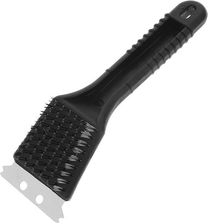 YARNOW Stainless Steel Birdcage Cleaning Brush Bird Poop Remover for Patio Bird Waste Scraper Tool Multi-Functional Scraper Brush for Pet Cage Sanitation