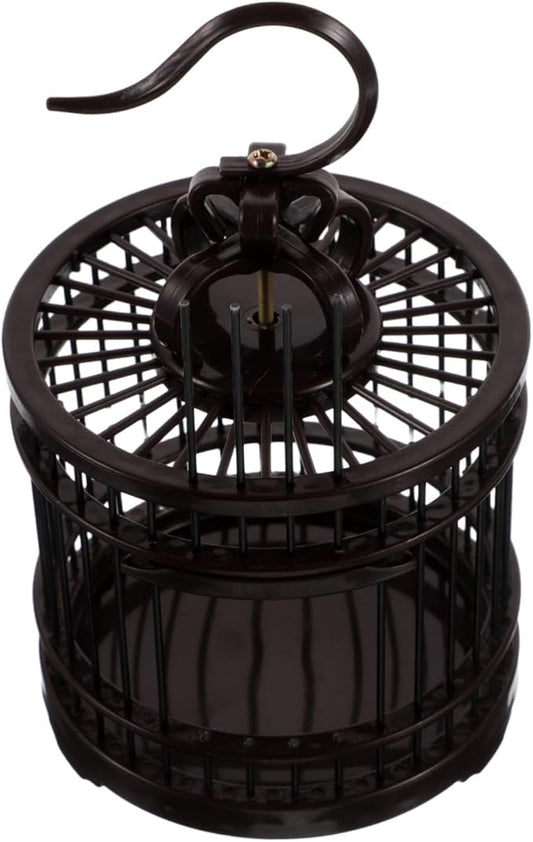 BESPORTBLE Portable Insect Cage with Hook Design Lightweight Habitat for Crickets Grasshoppers and Small Animals Decorative Bird Cage for Travel and Home Use Box for Pet Lovers