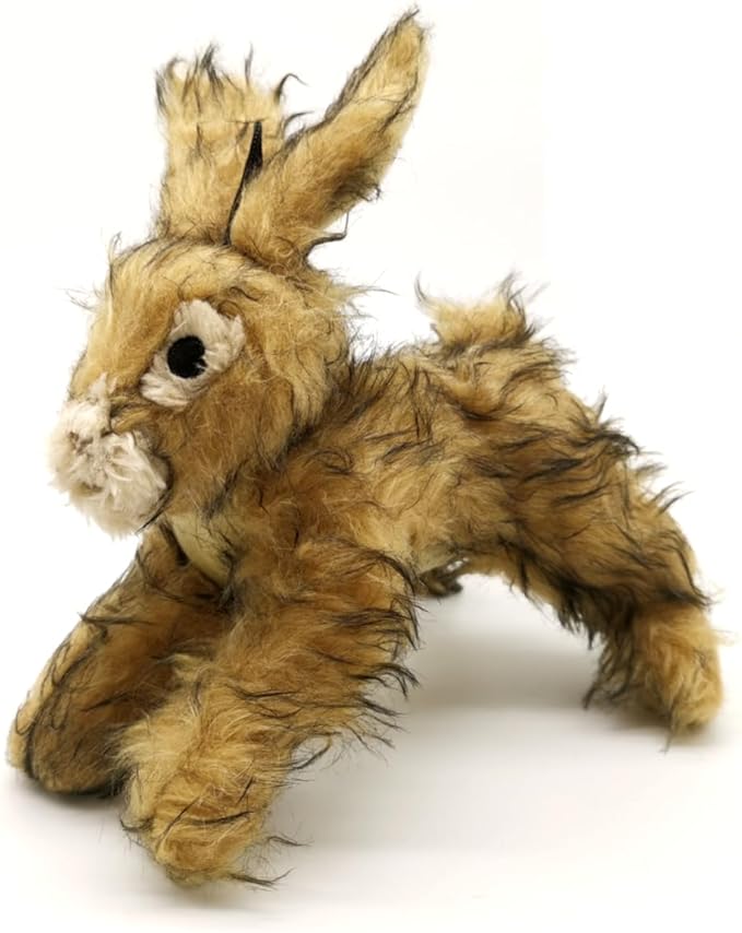 JKW Pet Dog Toys, Plush & Stuffed Rabbit Toys, Squeaky Puppy Cute Toys, Small & Medium Dog Chew Toy, 8.5 Inch