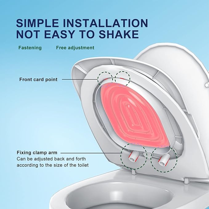 Cat Toilet Training Kit, Reusable Pet Cat Toilet Seat Trainer Cat Litter Mat Kit Potty Toilet Training System Urinal Seat Potty for Pet Cat Kitty Puppy to Use The Toilet ()