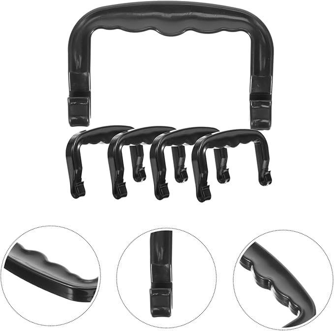 Yardwe 5pcs Portable Plastic Bird Cage Handle for Easy Lifting Ergonomic Grip for Outdoor Pet Transport and Lightweight Design for Small Animals and Pet Cages