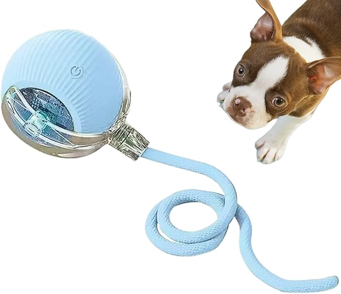 Interactive Rolling Dog Ball, Chewie Viral Rolling Ball, Chewie Ball for Dogs, Interactive Dog Smart Ball Toy, Smart Automatic Rolling Pet Ball for Dog Cat