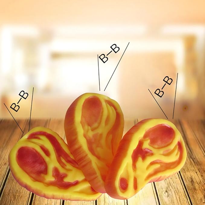 Pet Chew Toy Interactive Dog Food Toy Bite Sandwich 3 Pack Soft Non-Toxic Teeth Cleaning Dog Toys Squeaky for Puppies Small Dogs Cats DT11 Steak