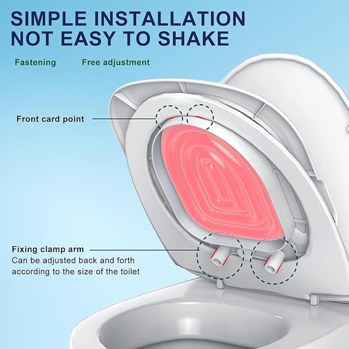 Cat Toilet Trainer, Universal Cat Toilet Training Systems, Reusable Plastic Trainer White Tray with Pink Inner Support, Pet Supply for Kitty Potty Puppy Small Trainer, Litter Boxes (Pink)