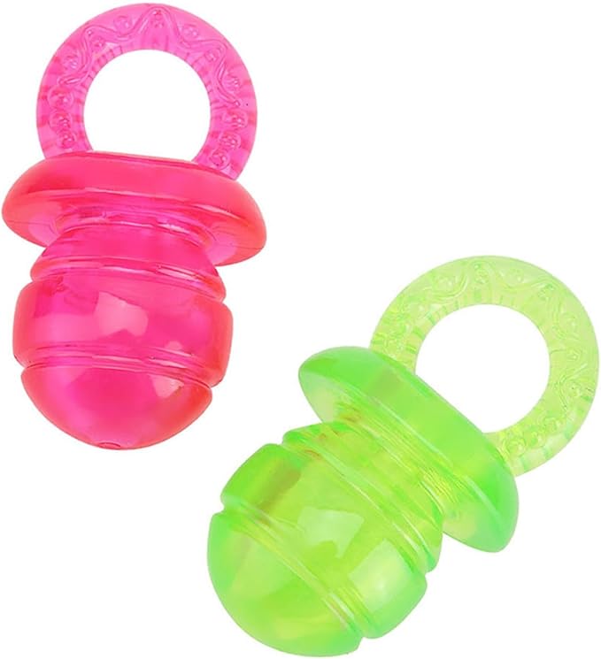 Acouto 2Pcs Pet Puppy Molar Dog Cat Pacifier Chew Playing Ing le Pet Chew for Health Interactive Pet for Teething Puppy