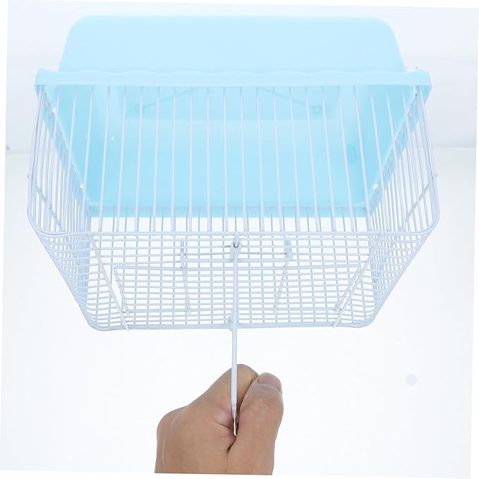 LIOOBO Lightweight Portable Bird Cage for Parakeets and Lovebirds Convenient Travel Carrier for Small Animals Easy to Clean Material for Home and Travel Use