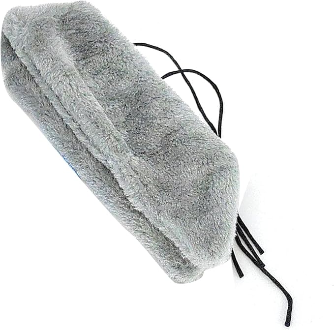 Bird Corner Fleece Warmer, Soft Velveteen Bed for Parrot Parakeet Cockatiel, Lightweight Washable Bird Cage Blanket, Winter Warm Hideaway (Grey)