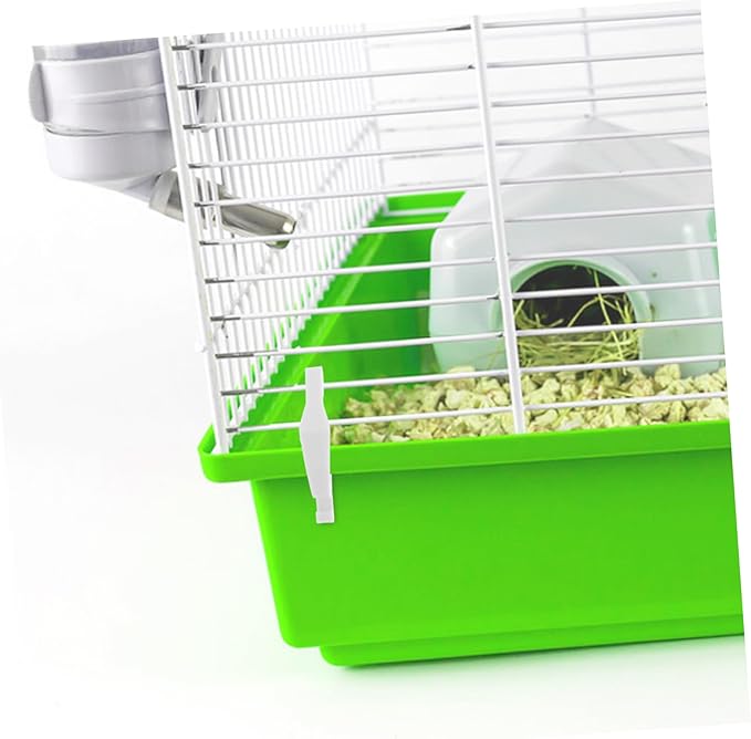 20pcs Rabbit House Fasteners Small Animal Cage Clips Secure Wire Clips for Rabbit Hamster and Bird Cages