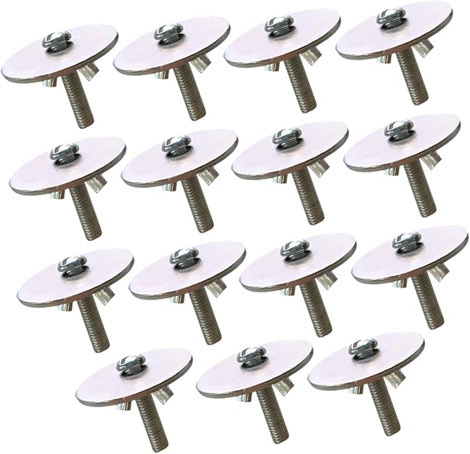 GANAZONO 15sets Screws and Washers for Pet Cage Accessories Lightweight and Fixing Tools for Hamsters Parrots and Animals Easy to Install Gaskets for Secure Cage Setup