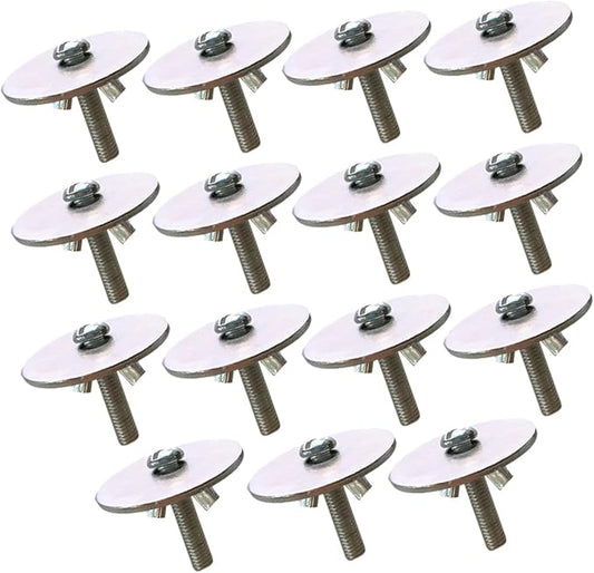 GANAZONO 15sets Screws and Washers for Pet Cage Accessories Lightweight and Fixing Tools for Hamsters Parrots and Animals Easy to Install Gaskets for Secure Cage Setup