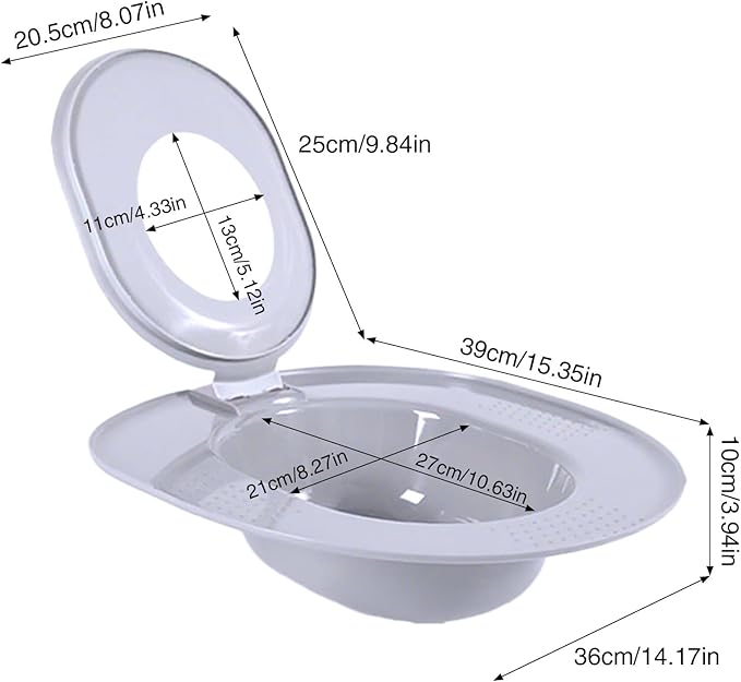 Cat Potty Toilet Training Kit - 15.35x14.17x3.94 Inches Cat Toilet Training, Reusable Urinal Potty Safe Design Removable Easy Clean for Home House Pet Kitten Travel