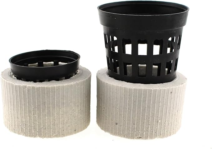 15PCS Ceramic Aquatic Plant Fixing Ring Set Aquarium Pots Landscape Decoration Fish Tank Accessories Pet Supplies