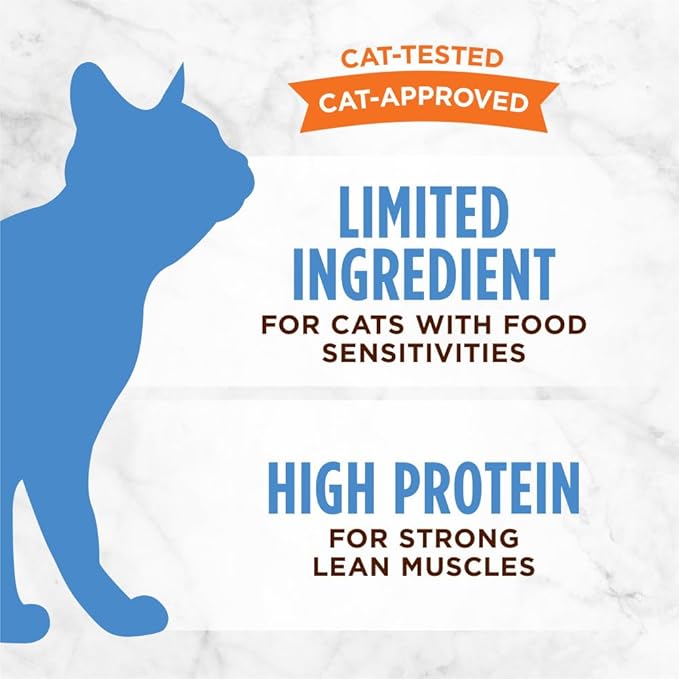 Instinct Limited Ingredient Diet, Natural Wet Cat Food, Grain Free Recipe - Real Turkey, 3 Ounce (Pack of 24)