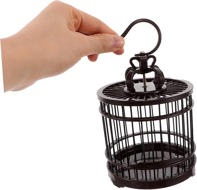 Portable Decorative Cage for Small Pets Vintage Style Habitat Box for Birds and Small Animals Design Lightweight Transport Carrier for Pets for Home Decor