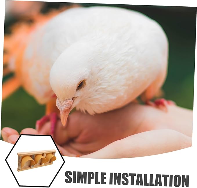 VANZACK Pigeon Racing Door Wooden Cage Door One-Way Bird Cage Accessories European Design